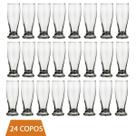 Jogo 24 Copos Vidro Transparente Munich 300ml Chop Bar Nadir