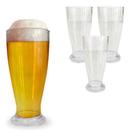 Jogo 24 Mini Copos Tulipa Chopp Cerveja Beer 200ml Acrílico