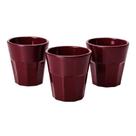 Jogo 3 Copos Rio De Plástico Dose Café Chá 120ml Não Quebra -