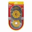 Jogo 3 Discos Diamantado Contínuo, Turbo, Segmentado 110mm KDDP110-3 Starrett