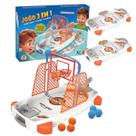 Jogo 3 Em 1 Braskit Basquete Futebol Hóquei Brinquedo Esportivo Infantil Interativo Diversão Família