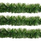 Jogo 3 Festão de Natal Verde Fosco Premium Multi-Fitas 5m x 12cm Decoração Natalina Jogo 3 Festão de Natal Verde Fosco Premium Multi-Fitas 5m x 12cm Decoração Natalina