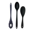 Jogo 3 Peças - Silicone Preto - UNYHOME