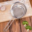 Jogo 3 Peneiras P M G Aço Inox Luxo Utensílios De Cozinha Coador Filtro Peneirar Chef Metal Bancada