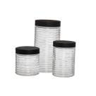Jogo 3 Potes De Vidro Redondo Para Mantimentos Fontana Hauskraft Jogo 3 Potes De Vidro Redondo Para Mantimentos Fontana Hauskraft