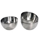 Jogo 3 Potes Redondos Aço Inox com Tampa Hermética Bowls Tigelas Porta Mantimentos Cozinha Multiuso para alimentos preparação alimentos Jogo 3 Potes Redondos Aço Inox com Tampa Hermética Bowls Tigelas Porta Mantimentos Cozinha Multiuso para alimentos preparação alimentos