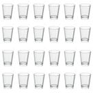 Jogo 36 Copos Aperitivo 55ml Acrílico para Shot e Doses, Copos Acrílico Reutilizáveis Bares e Festas