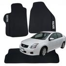 Jogo 3P Tapete Personalizado Bordado Nissan Sentra 2007 a 2013 - V4169