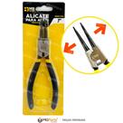 Jogo 4 Alicate para Anéis Profissional Trava Extrator Interno e Externo Bico Curvo e Reto