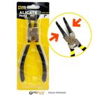 Jogo 4 Alicate para Anéis Profissional Trava Extrator Interno e Externo Bico Curvo e Reto