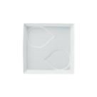 Jogo 4 Base Bowl Gota 16cm Porcelana Schmidt Couvert