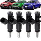 Jogo 4 Bico Injetor Renault Duster Captur Logan Sandero 1.6