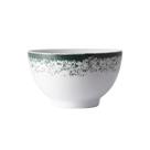Jogo 4 Bowls 500ml Schmidt - Dec. Nevoa Verde - Branco