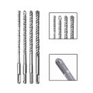 Jogo 4 Brocas De Widea/videa Sds Plus 6,8,10,12x260mm