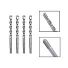 Jogo 4 Brocas Sds Plus 20x400 Mm Aço Carbono Tungstênio
