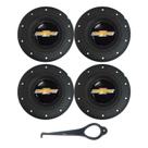 Jogo 4 Calota CALOTINHA de Centro para Roda Gm Celta Corsa Aro 14 15 modelo amarok + chave + Adesivo