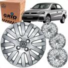 Jogo 4 Calota Gol Trend Voyage Saveiro Aro 14 Polegadas Parafuso Cubo Alto Emblema VW Jogo 4 Calota Gol Trend Voyage Saveiro Aro 14 Polegadas Parafuso Cubo Alto Emblema VW