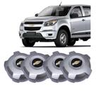 Jogo 4 Calota Miolo Roda Aco Ferro Pecas Genuinas Gm Chevrolet S10 2012 A 2022 Kit2080
