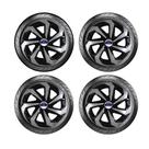 Jogo 4 Calota Spider Ford Fiesta Aro 14 2007 2008 2009 10