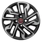 Jogo 4 Calotas Esportiva Aro 14 Fiat Uno Palio Argo Mobi Cronos -