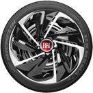 Jogo 4 Calotas Esportivas Aro 14 Nitro Fiat Grand Siena 2018