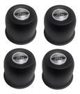 Jogo 4 Calotas Metal C10 C14 D10 D20 Veraneio Centro 110mm