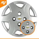 Jogo 4 Calotas Onix Prisma Corsa Celta 2007 A 2015 Aro 13