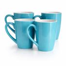 Jogo 4 Canecas Grande Café Chá Leite Xicara de Ceramica 320ml Cambrige - Dolce Home