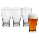 Jogo 4 Copo de Cerveja de Vidro Chopp Bar Bebida Wolff 550ml