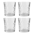 Jogo 4 Copo De Vidro Transparente Para Whisky Diamond 360ml Em Casa Tem