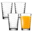 Jogo 4 Copo Vidro Baixo Drink Vidro Grosso Agua Suco Transparente 190ml