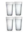 Jogo 4 Copos Americano 345ml Long Drink Cerveja Restaurante