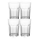 Jogo 4 Copos de Vidro Alto Vidro para Drink Bebidas Allure Transparente 425ml Wolff