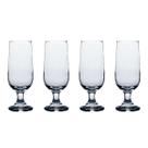 Jogo 4 Copos Taça de Vidro Chopp Hannover 300ml Casa Linda