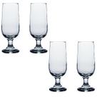 Jogo 4 Copos Taça de Vidro Chopp Hannover 300ml Casa Linda