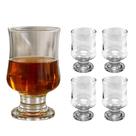 Jogo 4 Copos Taças Vidro Paulista Cerveja Chopp Agua 250ml