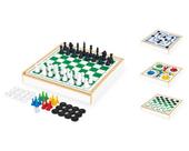 Jogo 4 Em 1 Xadrez, Ludo, Damas E Trilha Junges 718 Jogo 4 Em 1 Xadrez, Ludo, Damas E Trilha Junges 718