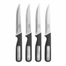 Jogo 4 Facas de Mesa Cozinha Carne Legumes Multiuso Cozinha