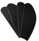 Jogo 4 Pás Tubarão Pretas P/ Ventiladores de Teto Universal
