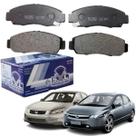 Jogo 4 Pastilhas de Freio Dianteira Honda Accord New Civic Jogo 4 Pastilhas de Freio Dianteira Honda Accord New Civic