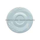 Jogo 4 Pires Café 11cm Porcelana Schmidt Waves 2 Jogo 4 Pires Café 11cm Porcelana Schmidt Waves 2