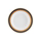Jogo 4 Prato Fundo 23cm Porcelana Schmidt Turmalina Cinza Jogo 4 Prato Fundo 23cm Porcelana Schmidt Turmalina Cinza