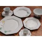 Jogo 4 Prato Fundo 24cm Porcelana Schmidt Encanto Jogo 4 Prato Fundo 24cm Porcelana Schmidt Encanto