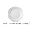 Jogo 4 Prato Raso 23 Cm Porcelana Schmidt Cilíndrica 007 2ª Jogo 4 Prato Raso 23 Cm Porcelana Schmidt Cilíndrica 007 2ª
