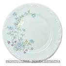 Jogo 4 Prato Raso 26cm Porcelana Schmidt Elsa E651 2
