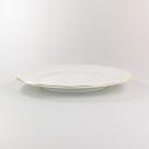 Jogo 4 Prato Raso 30 Cm Porcelana Filetado Ouro Pomerode