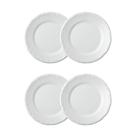 Jogo 4 Pratos Rasos Pomerode Brancos 25,6 cm Porcelana Schmidt