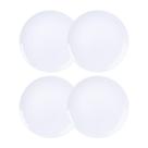 Jogo 4 Pratos Rasos Sophia em Porcelana 28 cm Tramontina Jogo 4 Pratos Rasos Sophia em Porcelana 28 cm Tramontina