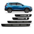 Jogo 4 Soleira Porta Black Titanium Winnparts Tracker 2020 A 2022 Pi0188
