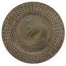 Jogo 4 Sousplat Rattan Prata SP20009